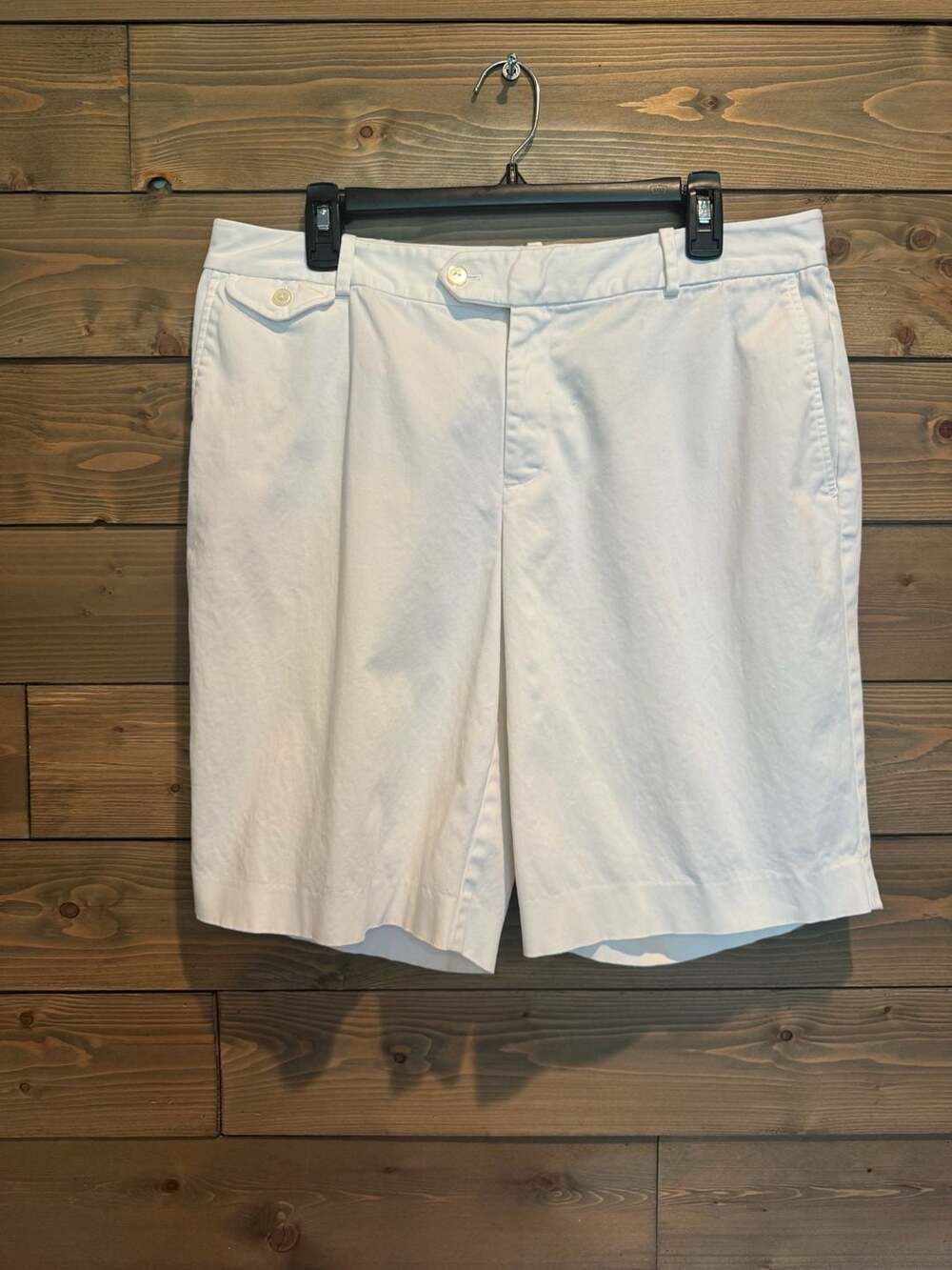 Ralph Lauren Golf Classic Fit White Shorts Size 12